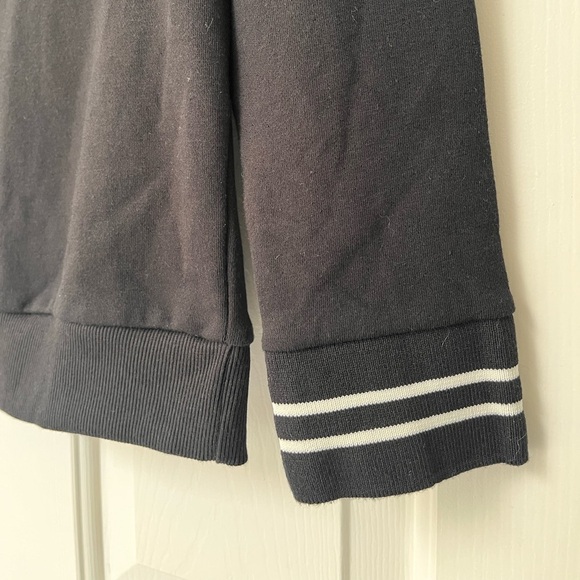 NWT Denim & Flower Unisex Varsity Fleece Sweatshirt 11/12 - Picture 3 of 10